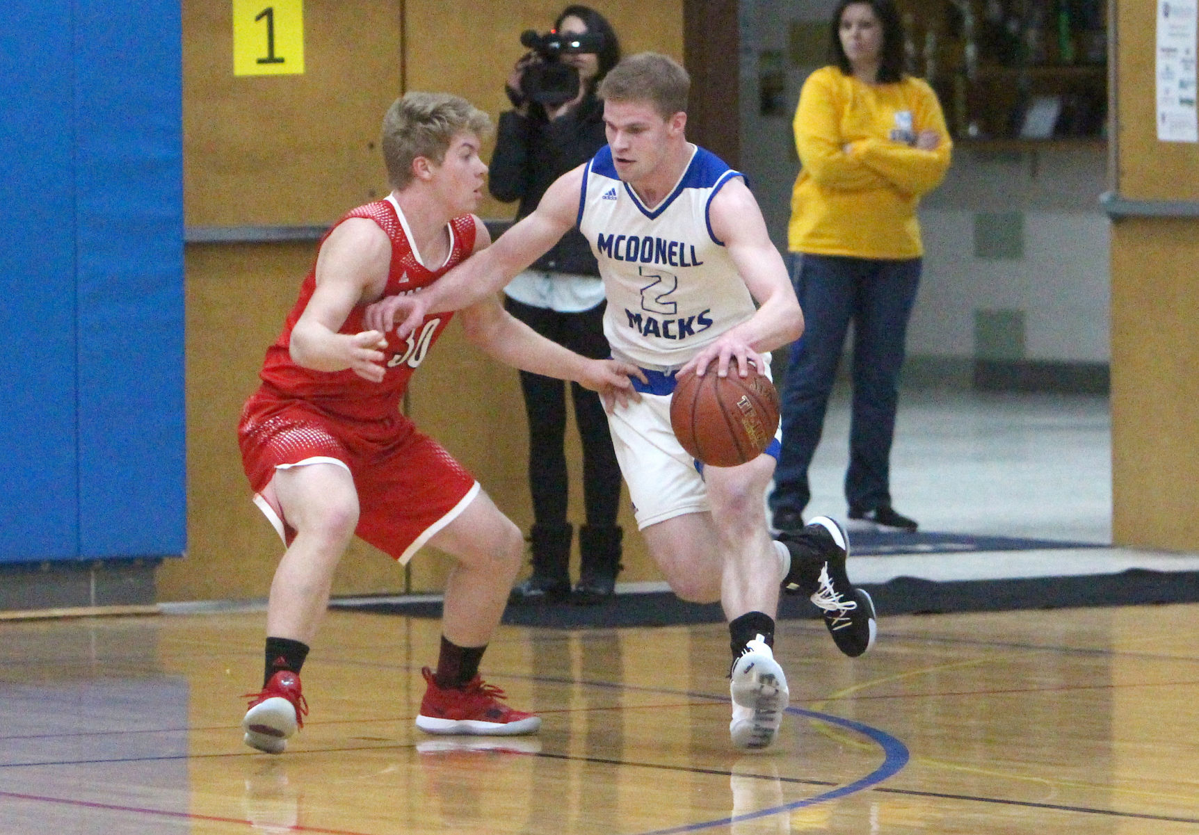 Prentice at McDonell boys basketball 3-2-19